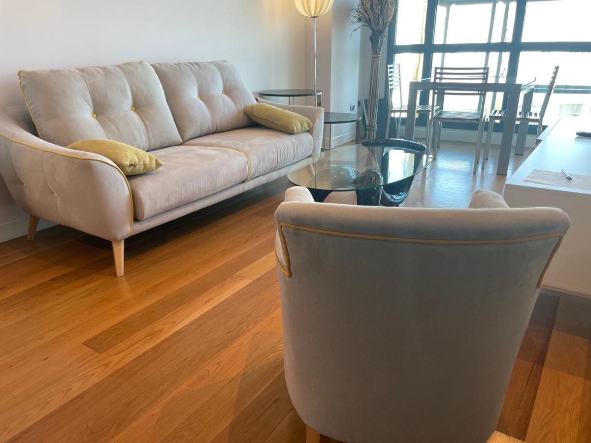 Primera Línea Playa+Parking Gratis Gijón Exterior foto